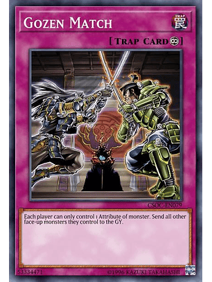 Gozen Match - MAMA-EN098 - Ultra Rare 1st Edition