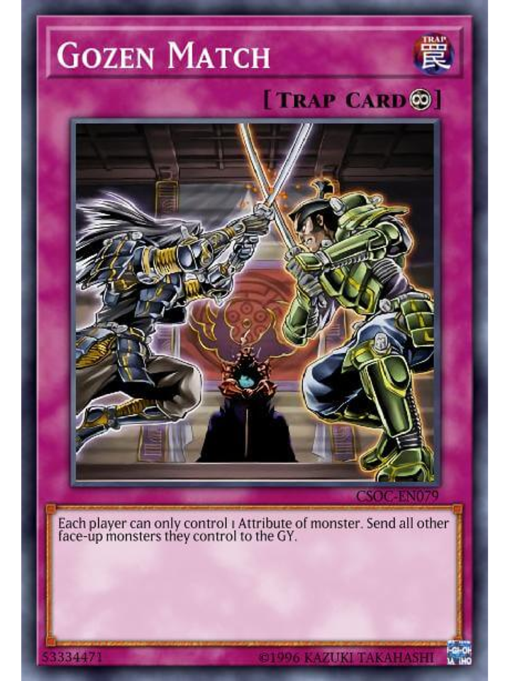 Gozen Match - MAMA-EN098 - Ultra Rare 1st Edition 1