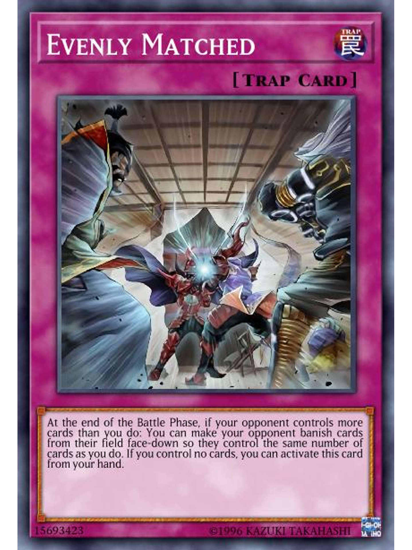 Evenly Matched - MAMA-EN099 - Ultra Rare 1st Edition 1