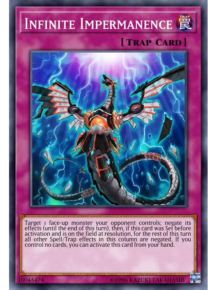 Infinite Impermanence - MAMA-EN100 - Ultra Rare 1st Edition 1