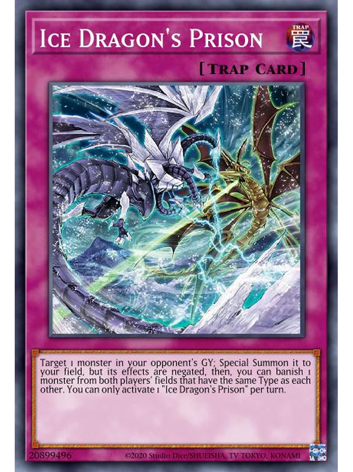 Ice Dragon's Prison - MAMA-EN101 - Ultra Rare 1st Edition 1
