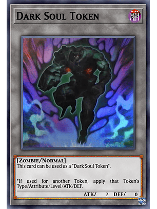 Dark Soul Token - MAMA-EN102 - Ultra Rare 1st Edition