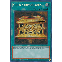 Gold Sarcophagus - MAMA-EN110 - Pharaoh's Secret Rare 1st Edition