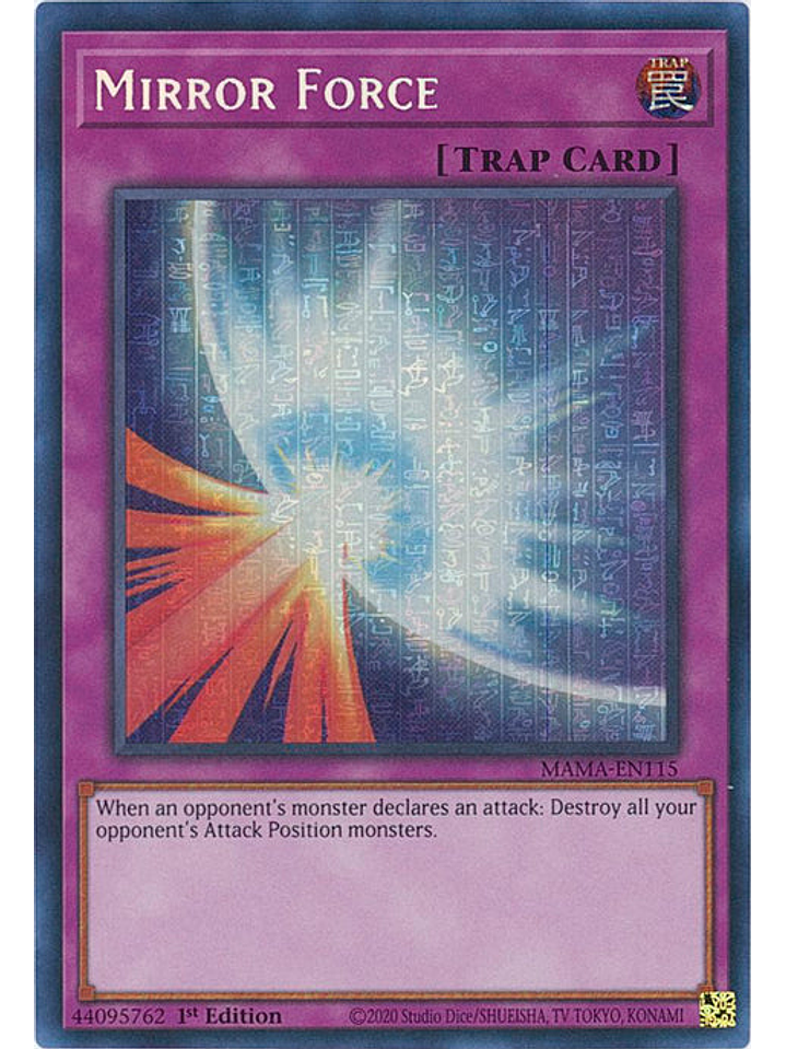 Mirror Force - MAMA-EN115 - Pharaoh's Ultra Rare 1st Edition 1