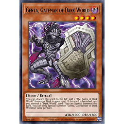 Genta, Gateman of Dark World - SR13-EN002 - Super Rare 1st Edition