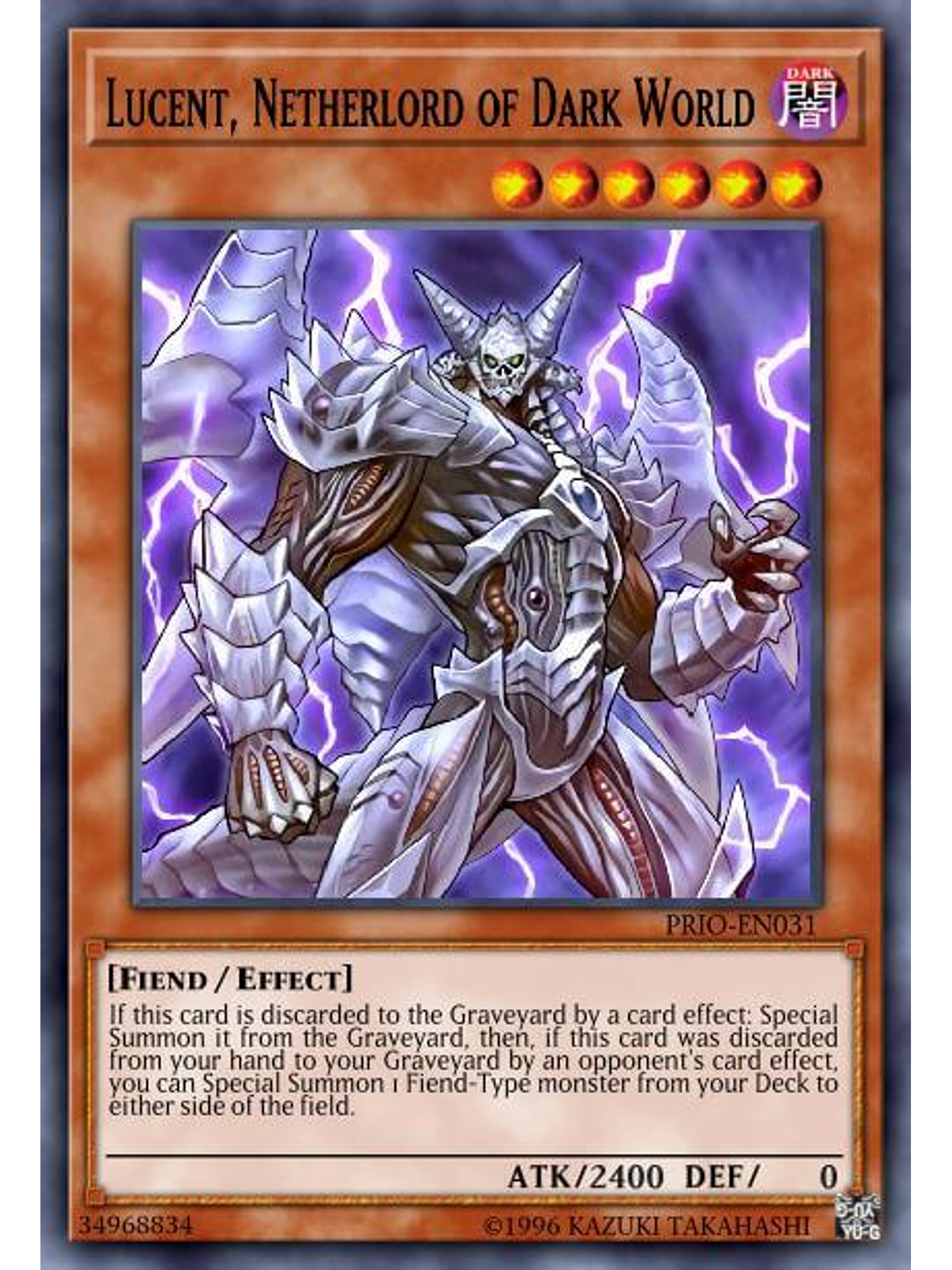 Lucent, Netherlord of Dark World - SR13-EN005 - Common 1st Edition 1