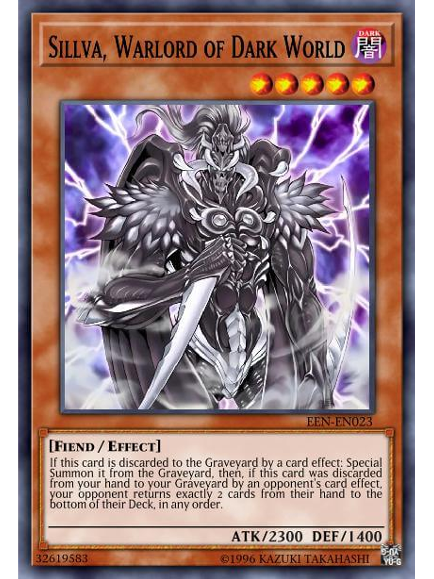 Sillva, Warlord of Dark World - SR13-EN008 - Common 1st Edition 1