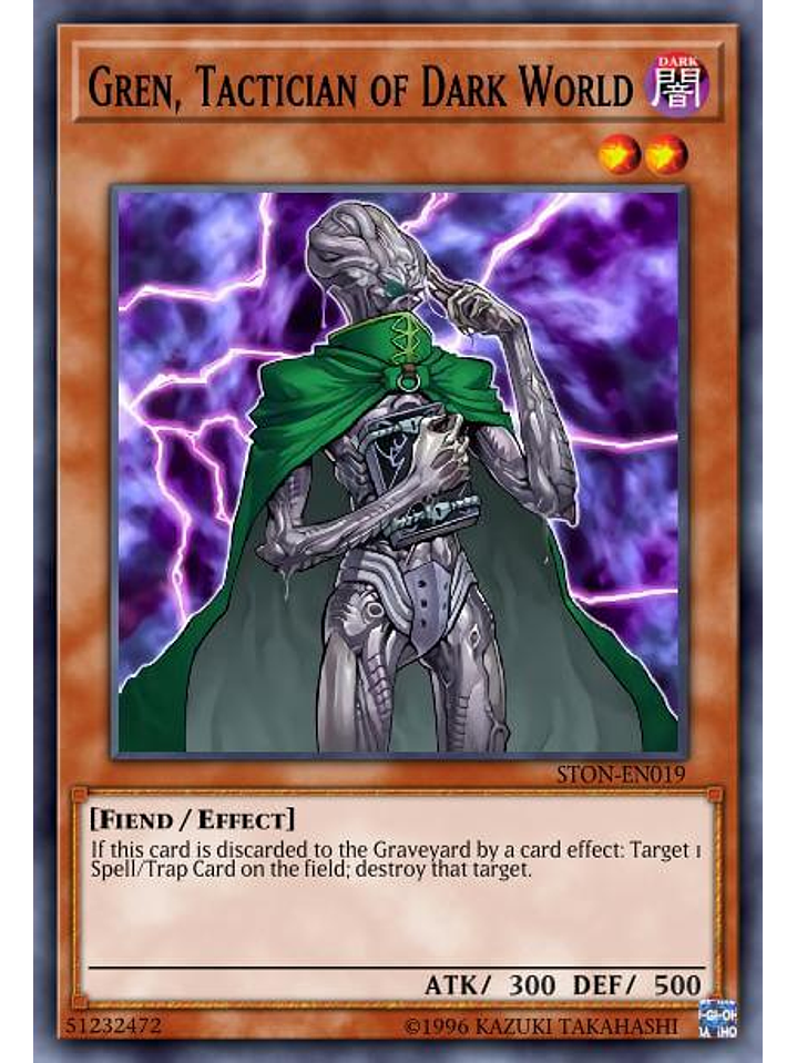 Gren, Tactician of Dark World - SR13-EN014 - Common 1st Edition 1