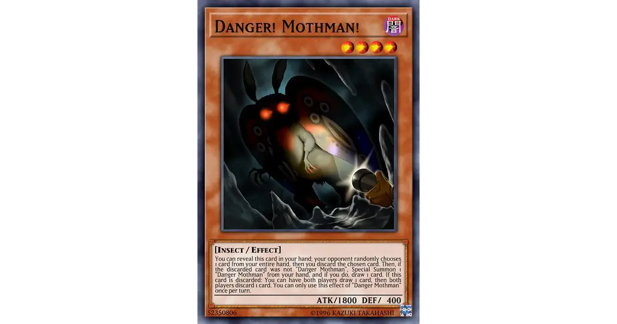 mothman yugioh card Yu-Gi-Oh! Structure DECK R: Devil's Gate Japanese