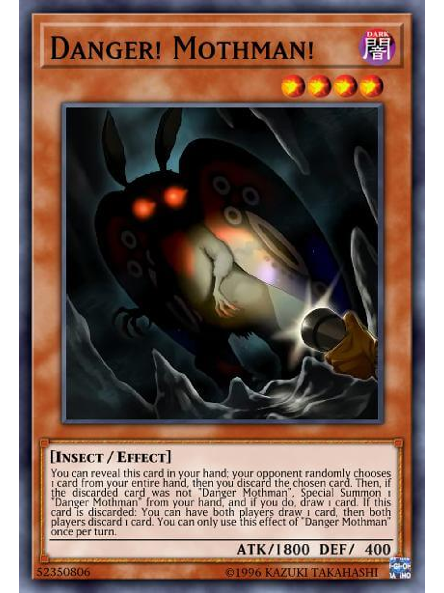 Danger! Mothman! - SR13-EN020 - Common 1st Edition 1