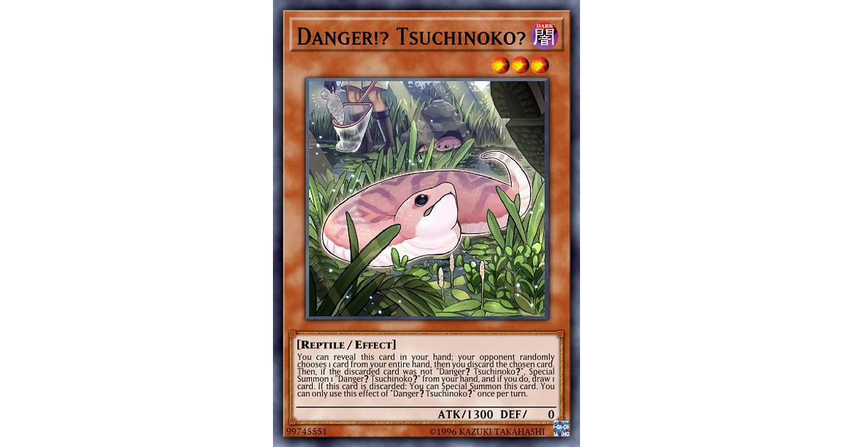 Danger!? Tsuchinoko? - SR13-EN021 - Common 1st Edition