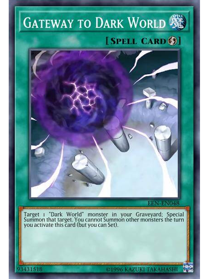 Gateway to Dark World - SR13-EN029 - Common 1st Edition 1