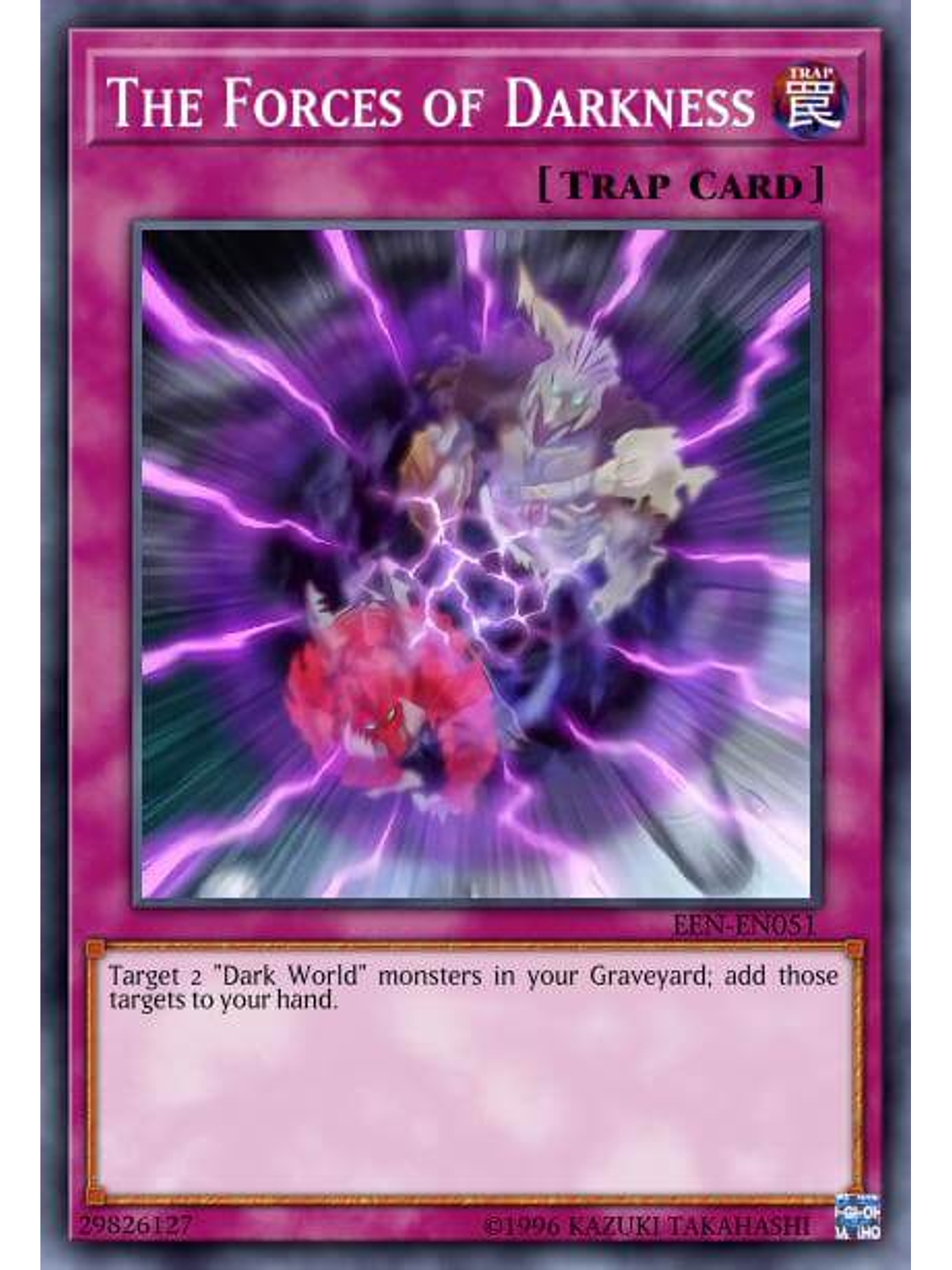 The Forces of Darkness - SR13-EN034 - Common 1st Edition 1