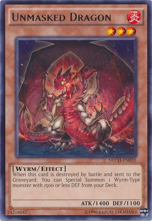 Unmasked Dragon - NECH-EN035 - Rare Unlimited