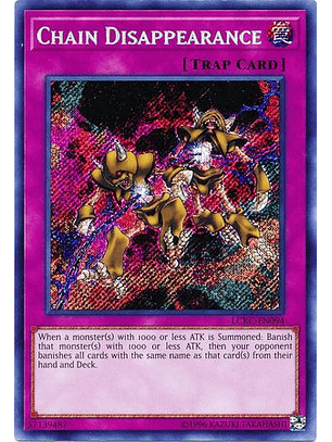 Chain Disappearance - LCKC-EN094 - Secret Rare Unlimited