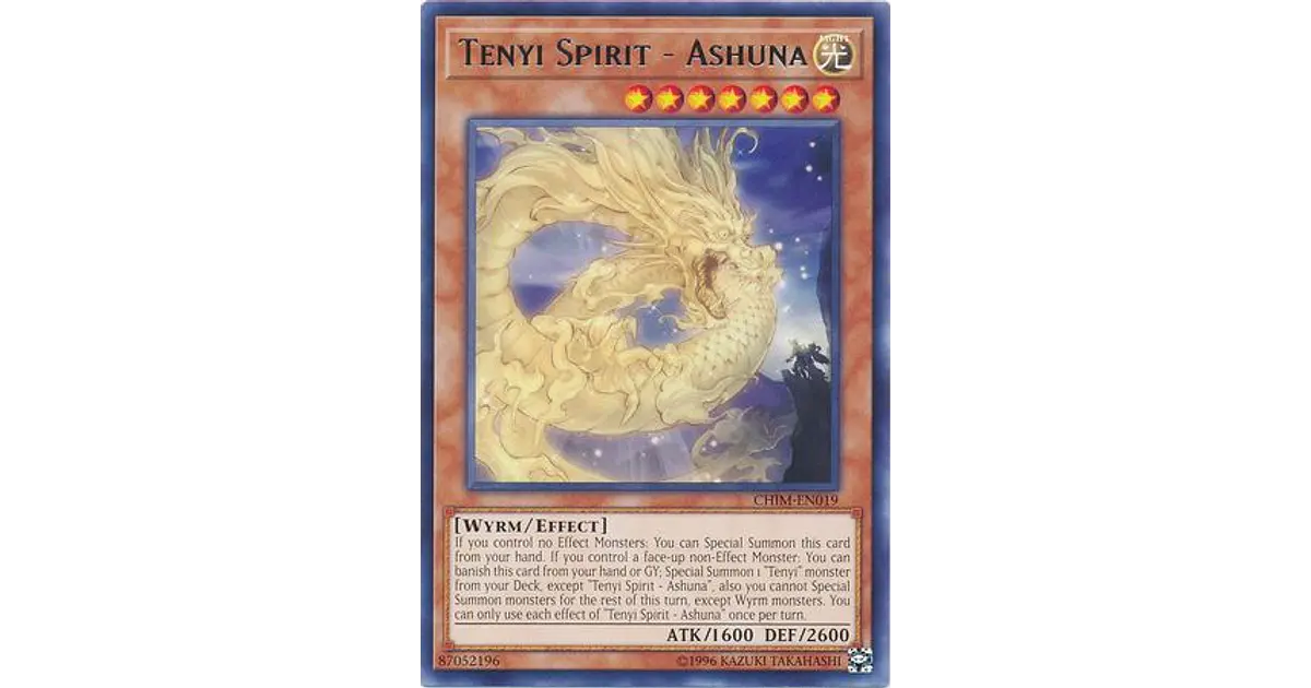 LiLy_Yugioh] Lá Bài Tenyi Spirit - Ashuna - GFP2-EN088 - Ultra Rare
