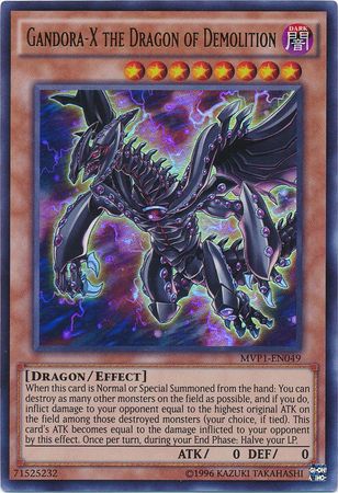 Gandora-X the Dragon of Demolition - MVP1-EN049 - Ultra Rare Unlimited