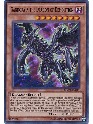Gandora-X the Dragon of Demolition - MVP1-EN049 - Ultra Rare Unlimited