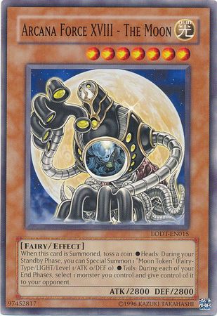 Arcana Force XVIII - The Moon - LODT-EN015 - Common Unlimited
