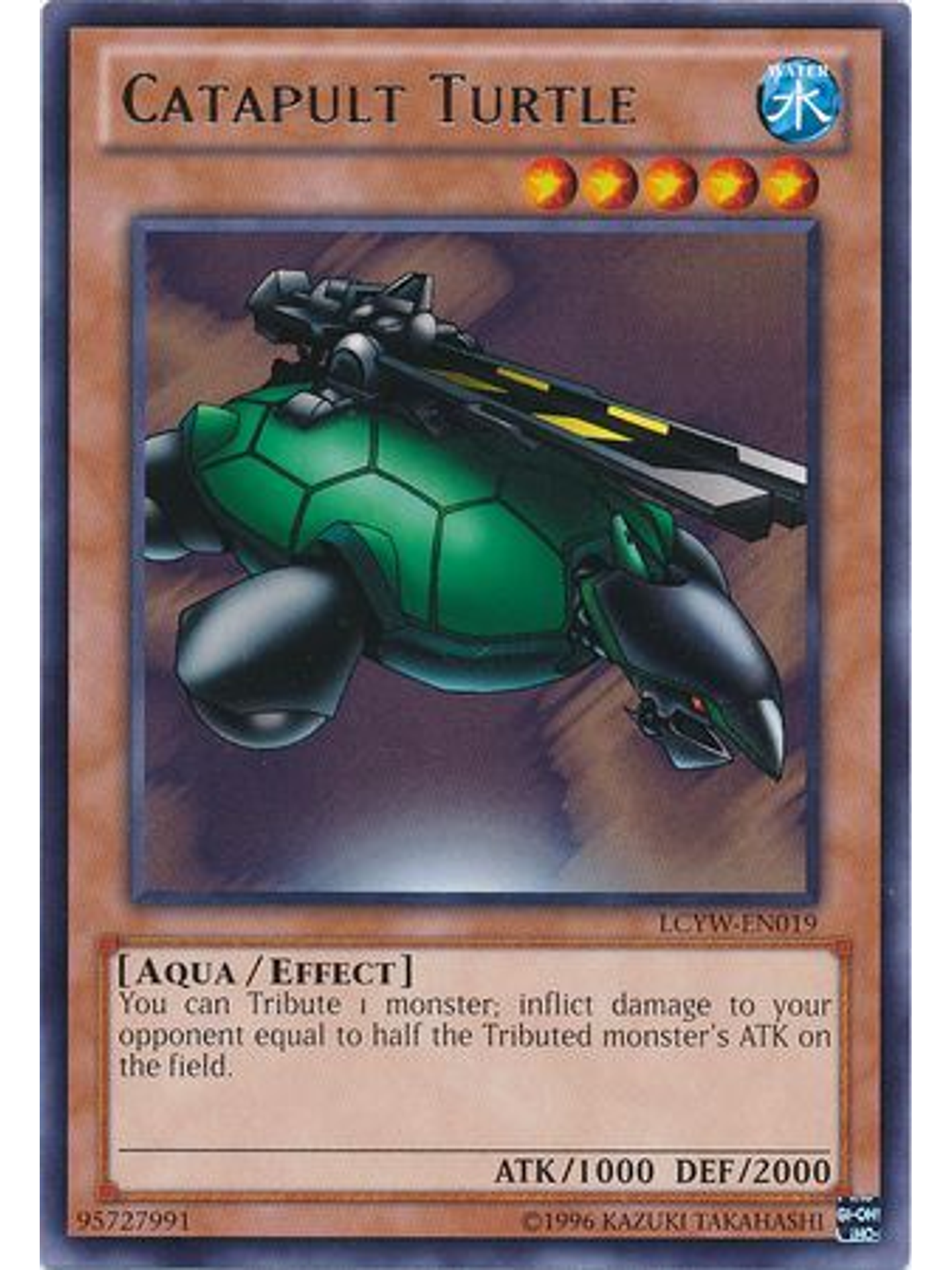 Catapult Turtle - LCYW-EN019 - Rare Unlimited 1