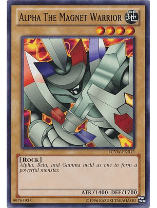 Alpha the Magnet Warrior - LCYW-EN012 - Common Unlimited