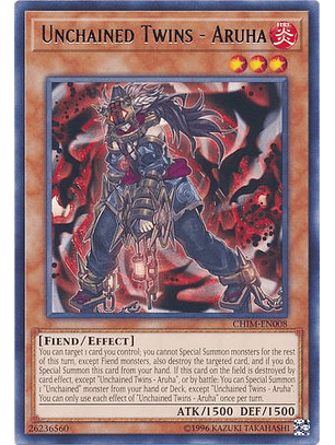 Unchained Twins - Aruha - CHIM-EN008 - Rare Unlimited