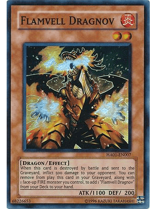 Flamvell Dragnov - HA01-EN007 - Super Rare Unlimited