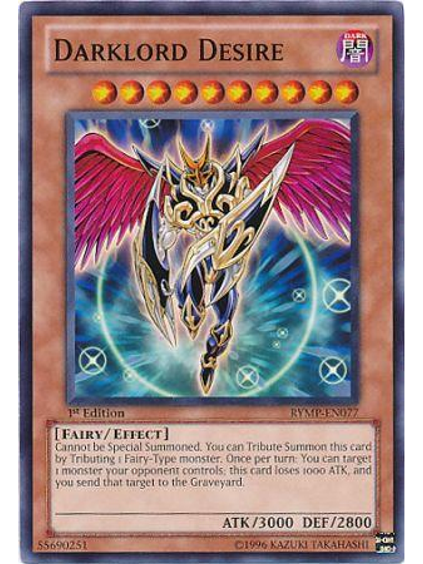 Darklord Desire - RYMP-EN077 - Common 1st Edition 1