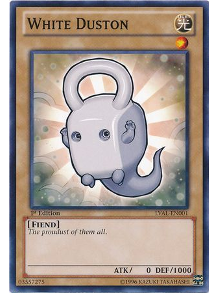 White Duston - LVAL-EN001 - Common 1st Edition 1