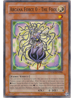 Arcana Force 0 - The Fool - LODT-EN008 - Common Unlimited