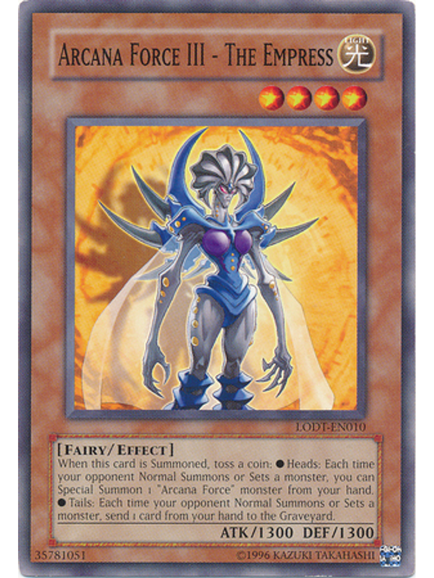 Arcana Force III - The Empress - LODT-EN010 - Common Unlimited 1