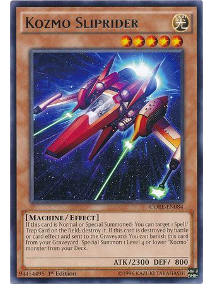 Kozmo Sliprider - CORE-EN084 - Rare 1st Edition 1