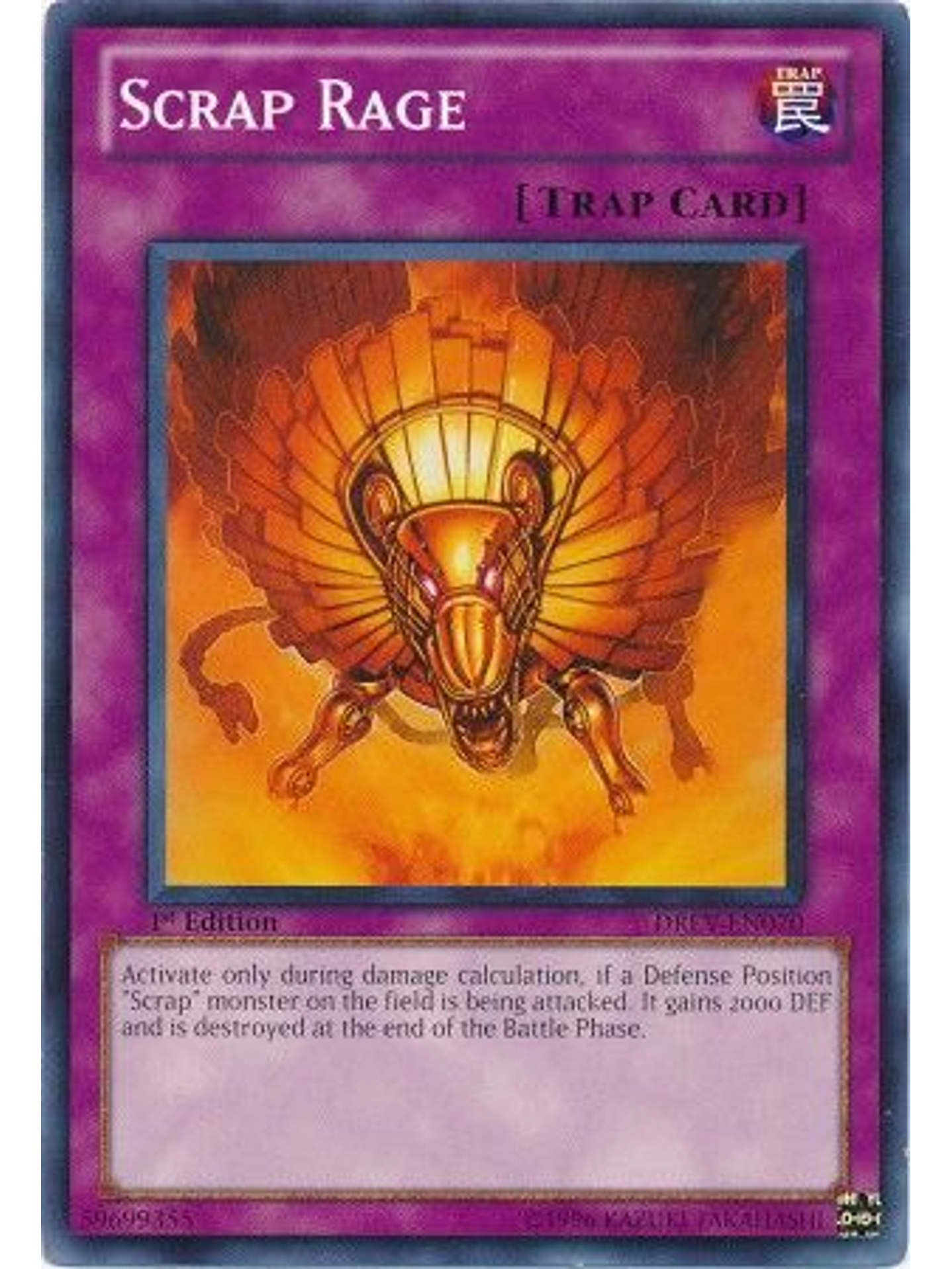 Scrap Rage - DREV-EN070 - Common 1st Edition 1