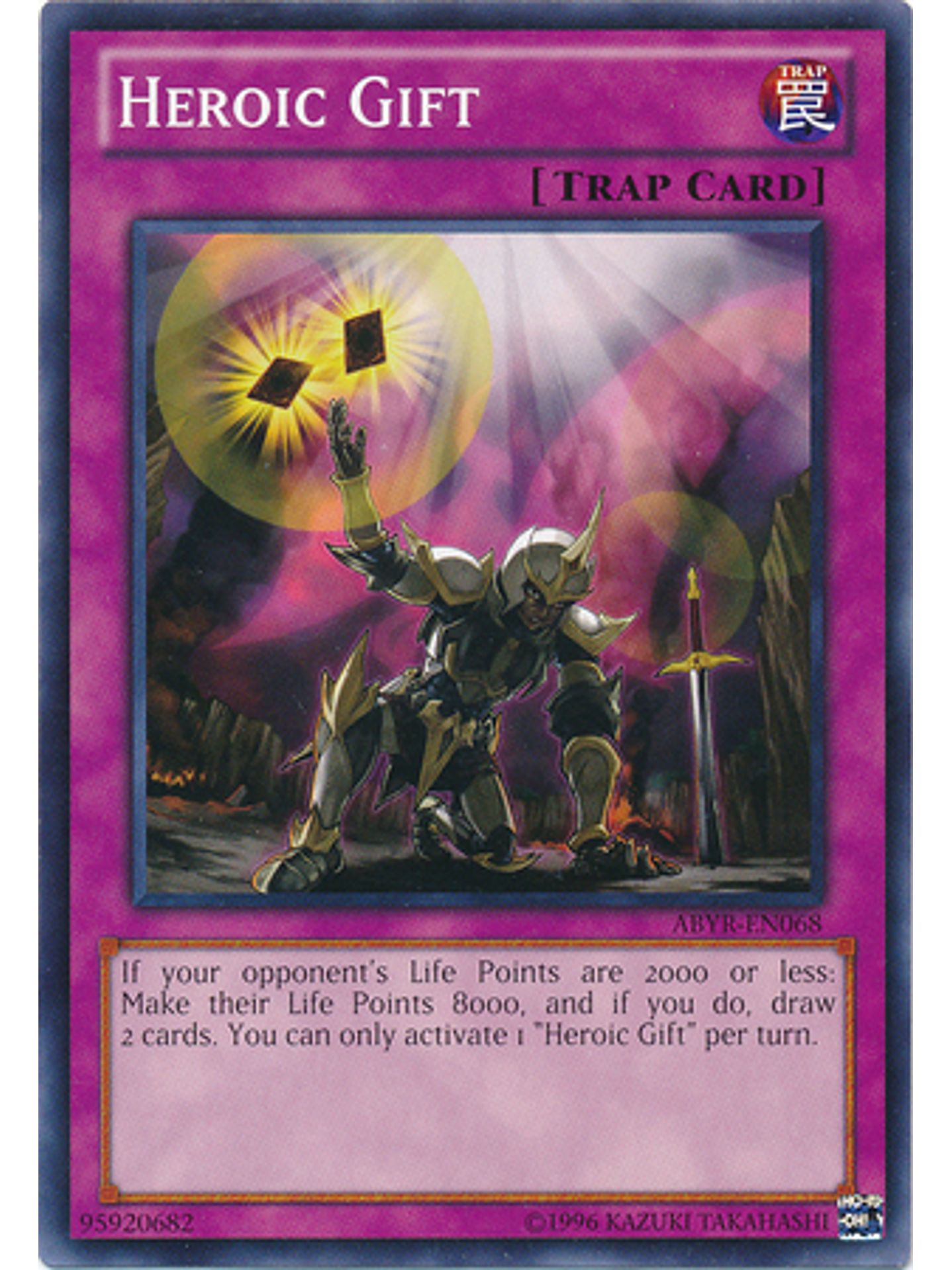 Heroic Gift - ABYR-EN068 - Common Unlimited 1
