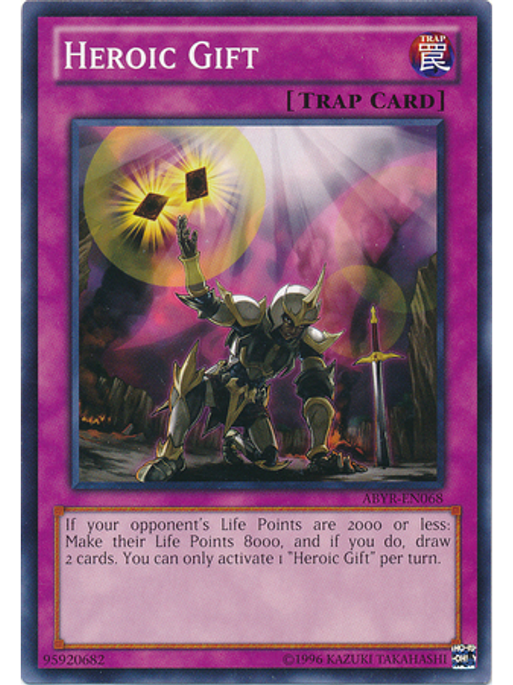 Heroic Gift - ABYR-EN068 - Common Unlimited 1