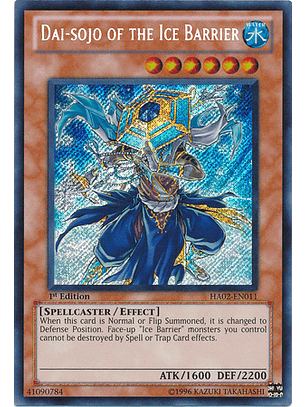 Dai-Sojo of the Ice Barrier - HA02-EN011 - Secret Rare Unlimited