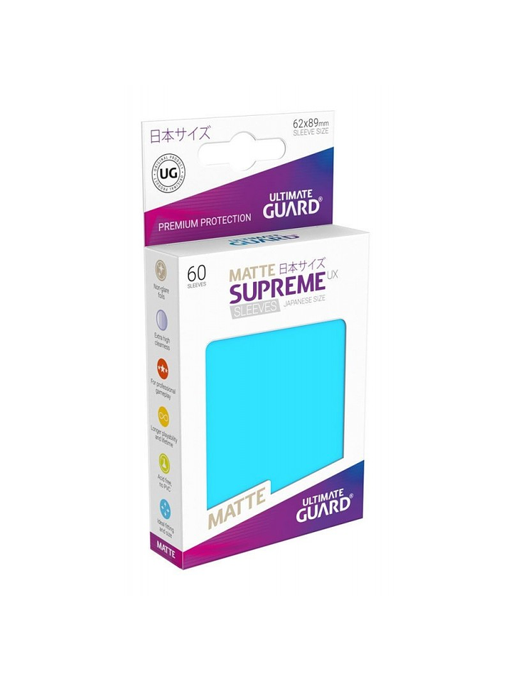 Ultimate Guard PROTECTORES SUPREME Matte Small (x60) 13