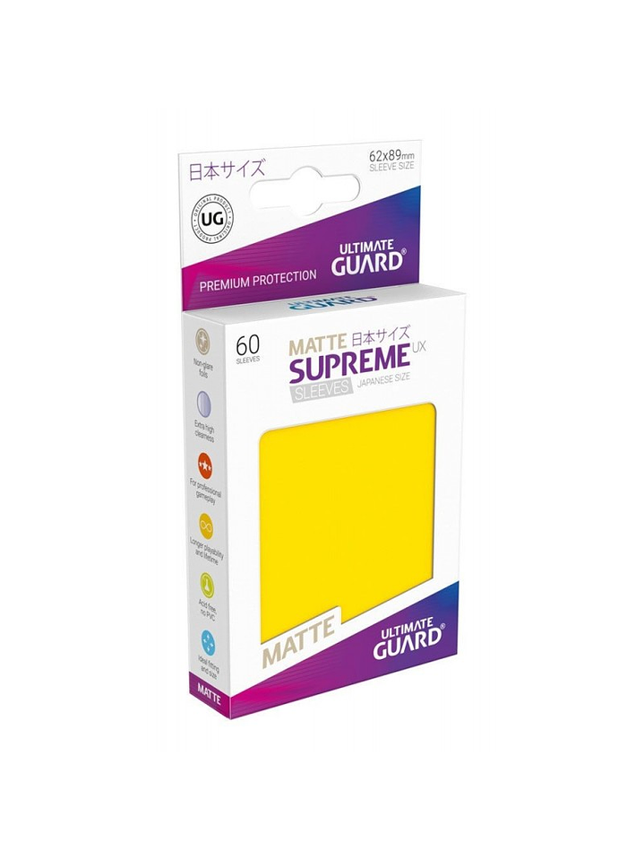 Ultimate Guard PROTECTORES SUPREME Matte Small (x60) 14