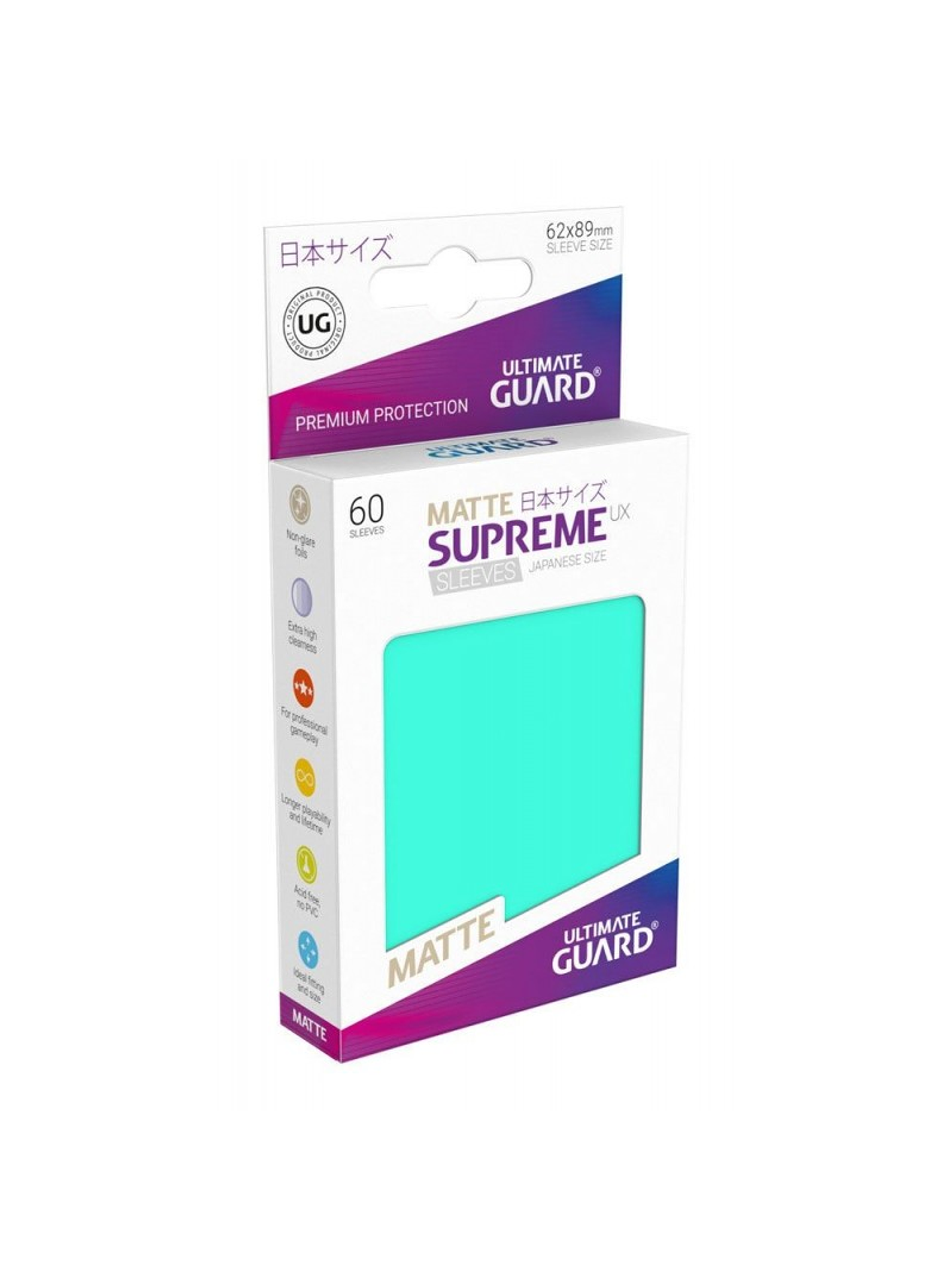 Ultimate Guard PROTECTORES SUPREME Matte Small (x60) 15