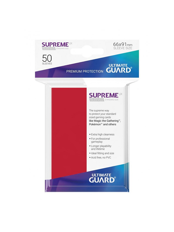 Ultimate Guard PROTECTORES SUPREME Standard (x50) 8