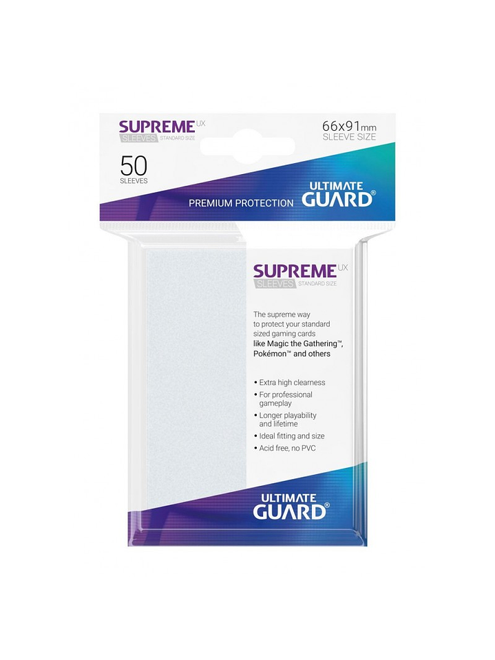 Ultimate Guard PROTECTORES SUPREME Standard (x50) 9