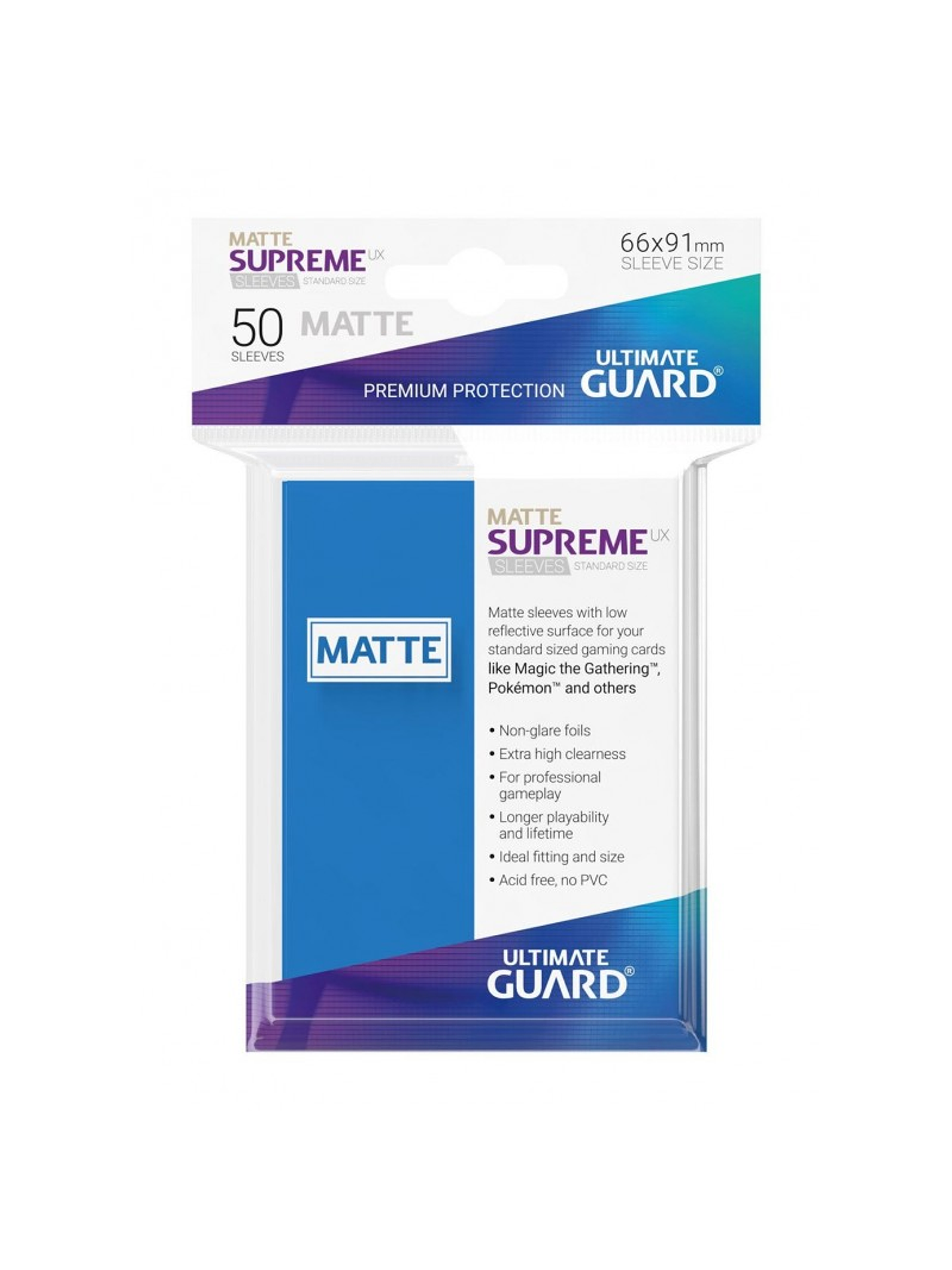 Ultimate Guard PROTECTORES SUPREME Standard Matte (x50) 1