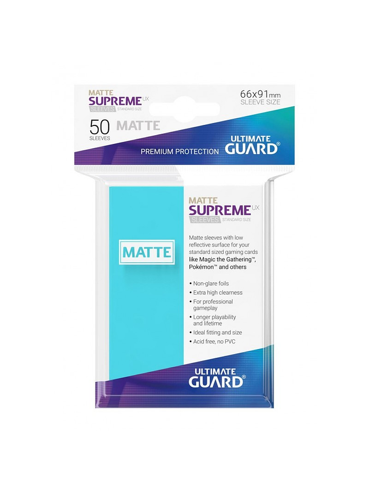 Ultimate Guard PROTECTORES SUPREME Standard Matte (x50) 2