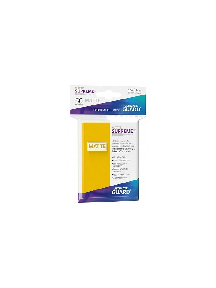 Ultimate Guard PROTECTORES SUPREME Standard Matte (x50) 7