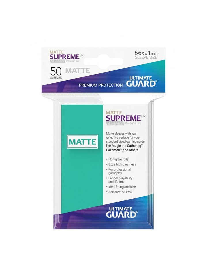 Ultimate Guard PROTECTORES SUPREME Standard Matte (x50) 10