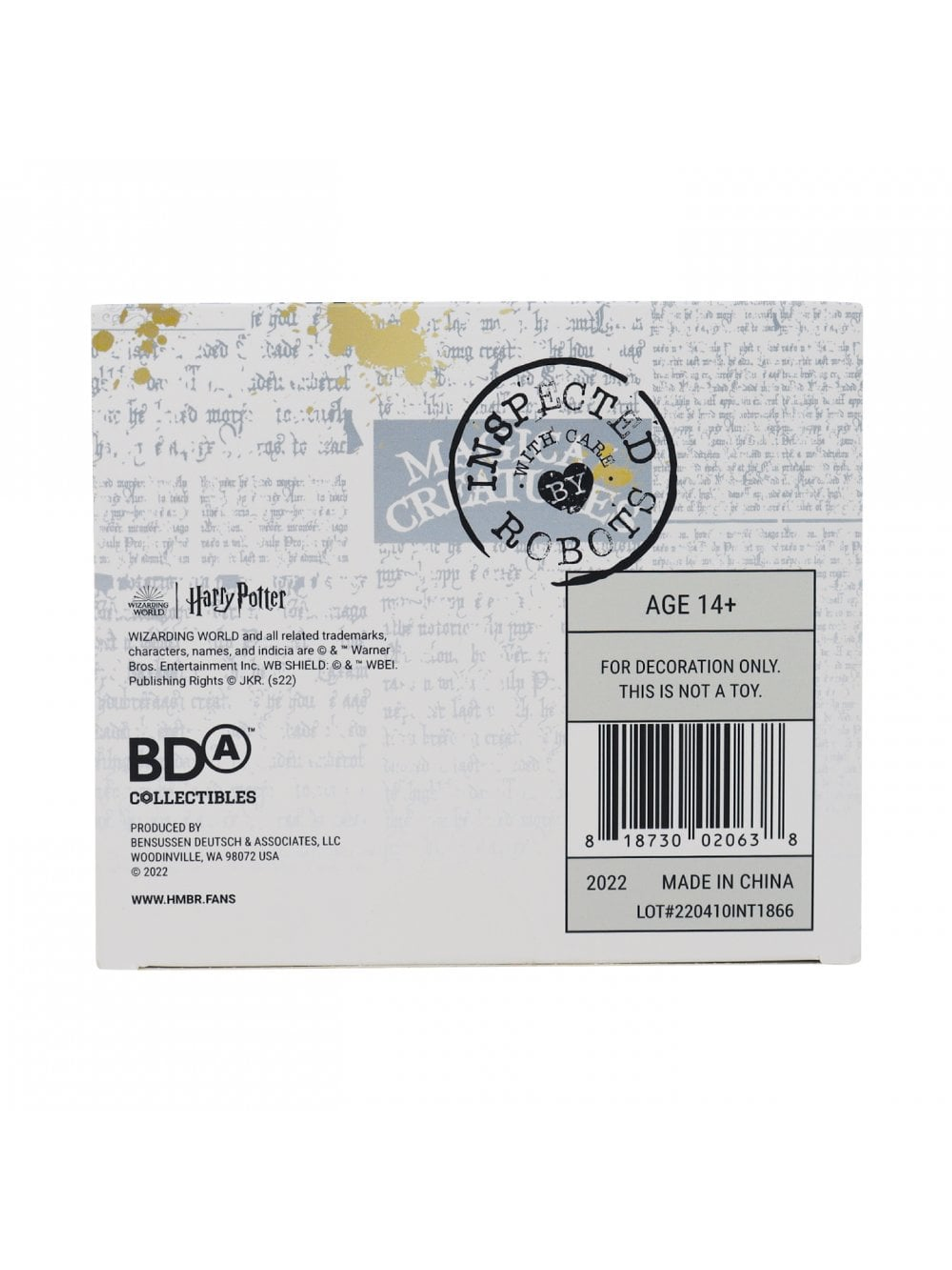 HARRY POTTER Collectible Vinyl Figure from Handmade By Robots 8