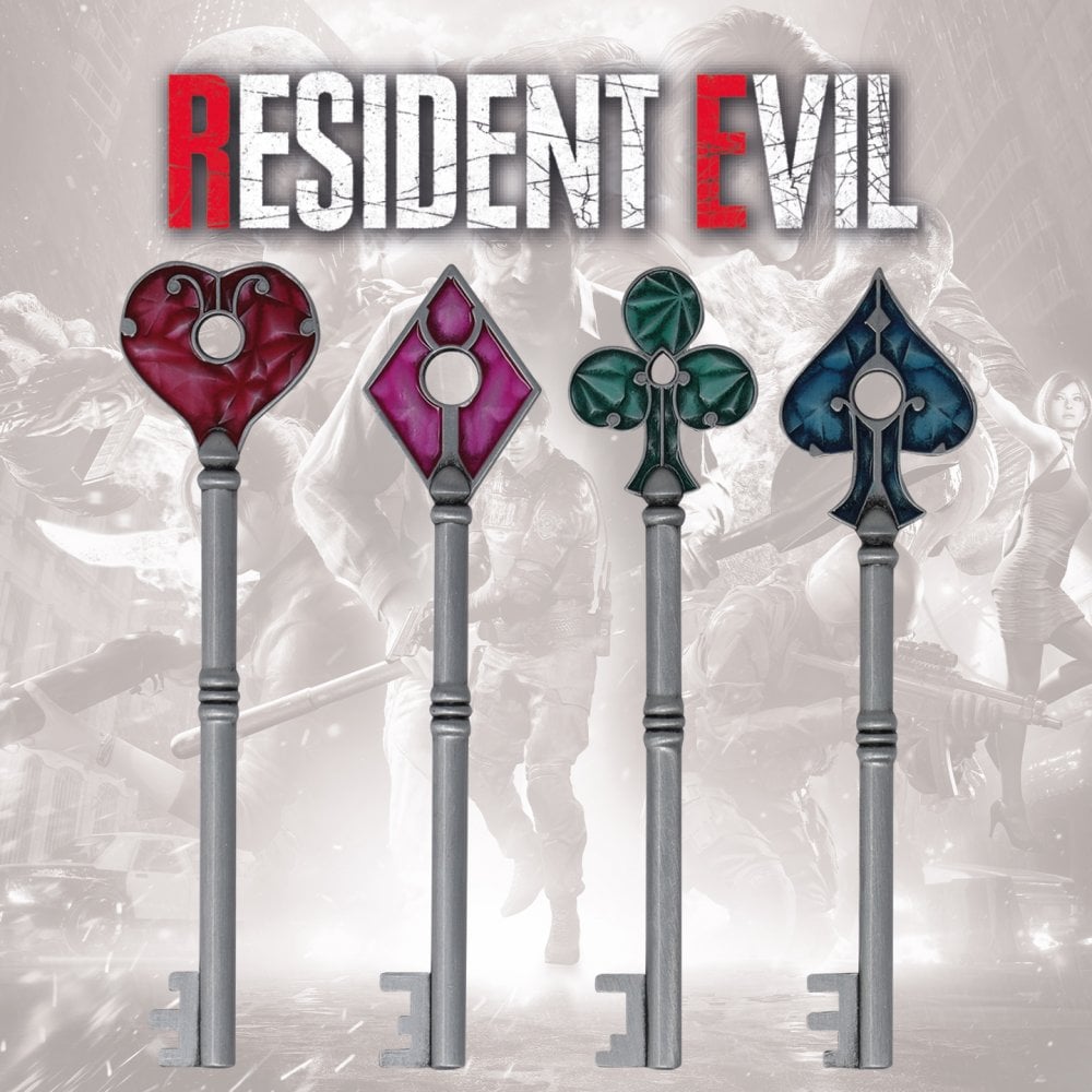 RESIDENT EVIL 2 R.P.D Key Collection
