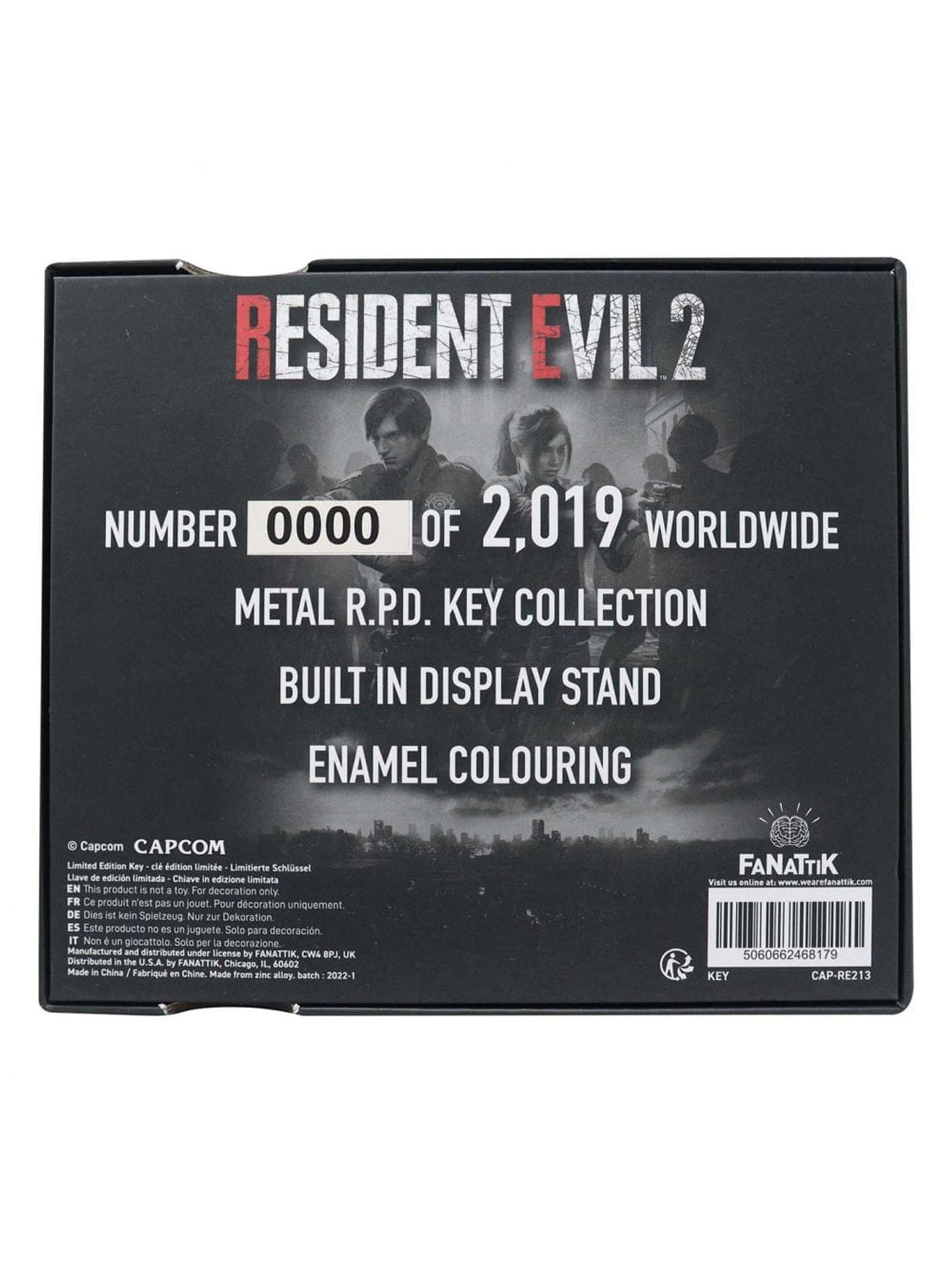 RESIDENT EVIL 2 R.P.D Key Collection 2