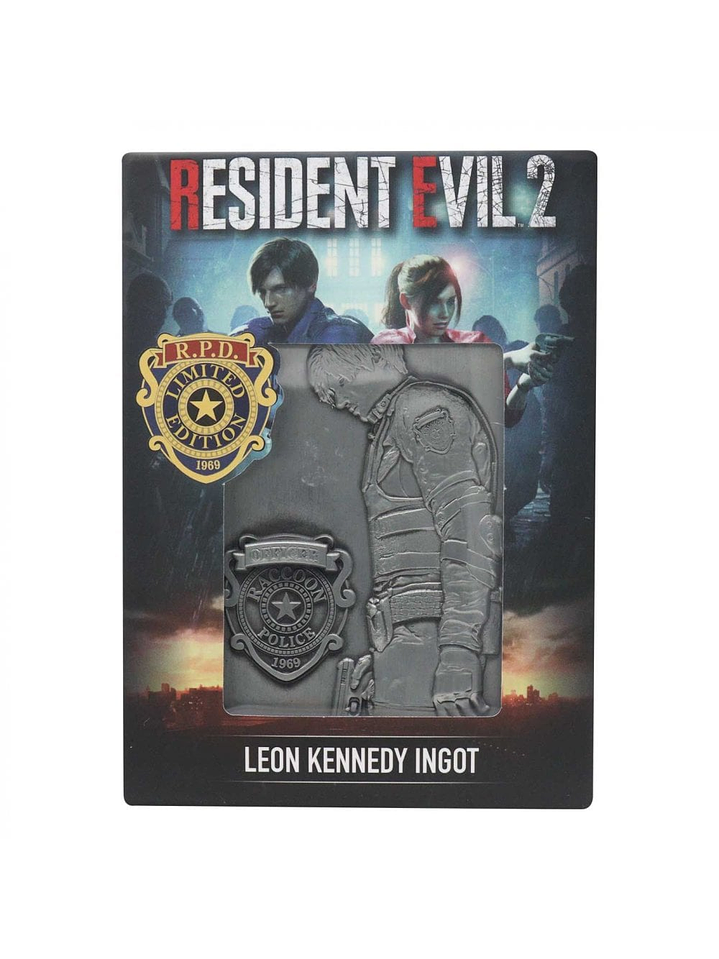 RESIDENT EVIL 2 Limited Edition Leon S. Kennedy Ingot 5