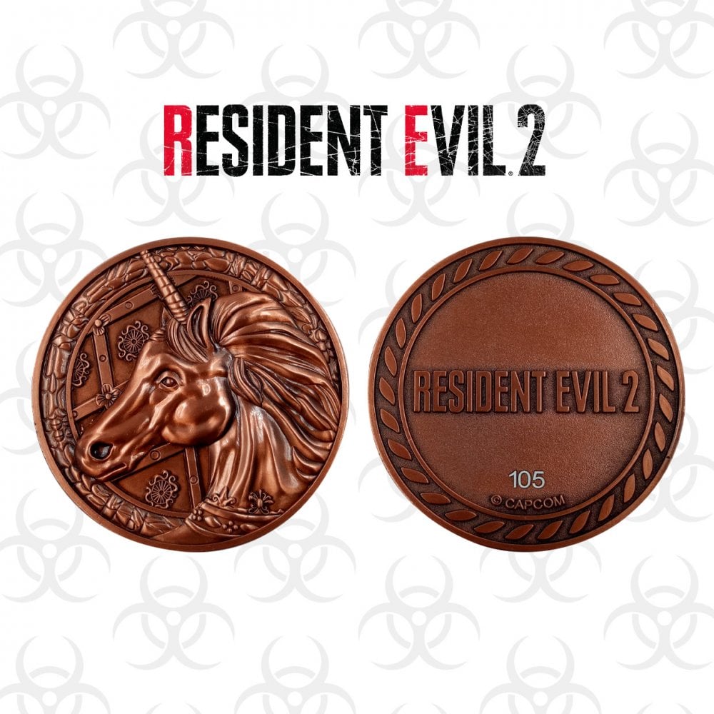 RESIDENT EVIL Limited Edition Unicorn Medallion